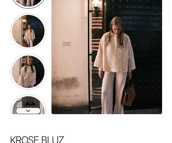 kroşe bluz