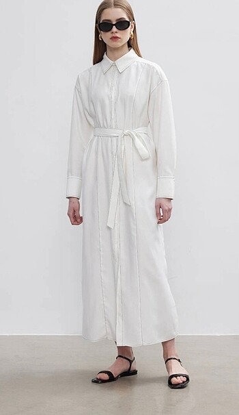Suud Collection be blue elbise