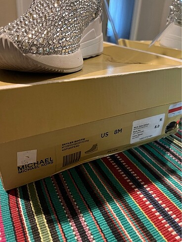 38 Beden beyaz Renk Michael kors bot