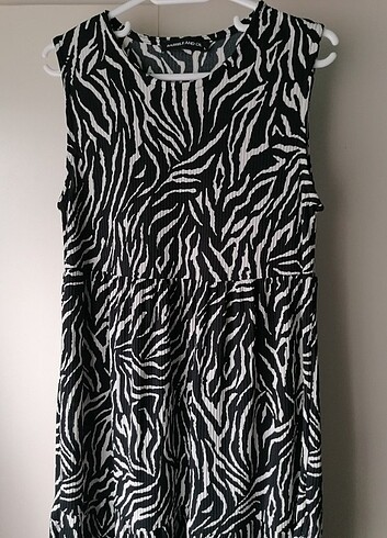 Diğer Zebra desen elbise