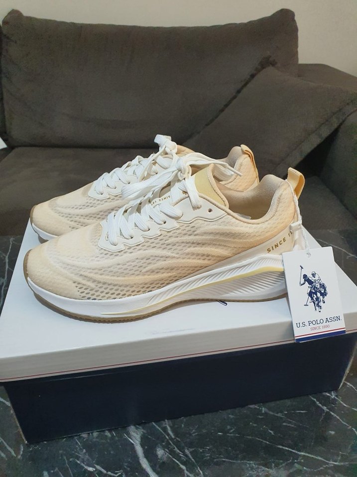 Us Polo Assn Kadın Spor Ayakkabı 38 numara sıfır etiketli - Görsel 3