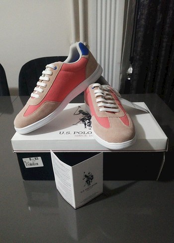 U.S. Polo Assn. Kadın Pembe Spor Ayakkabı - Görsel 4