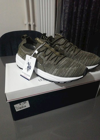 U.S. Polo Erkek Haki Bağcıklı Spor Ayakkabı - Görsel 2