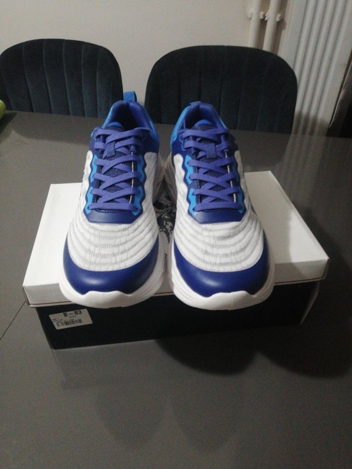 U.S. Polo Assn. Erkek Bağcıklı Mavi Spor Ayakkabı - Görsel 4