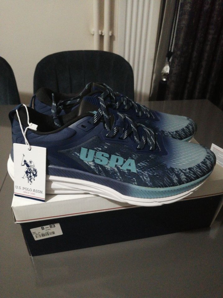 Lacivert Desenli Erkek Spor Ayakkabı - Görsel 2