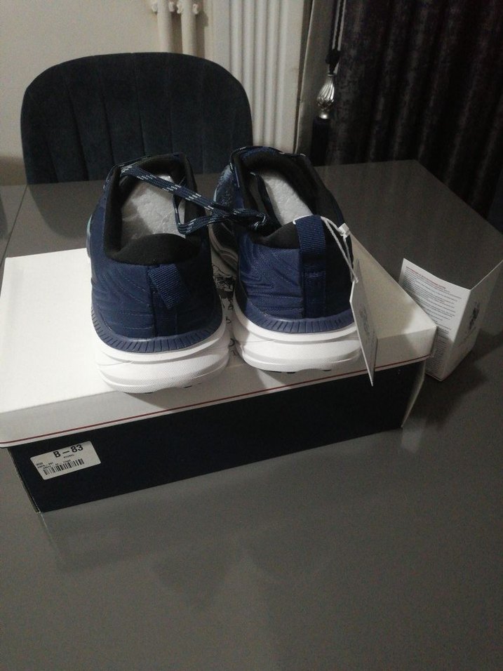 Lacivert Desenli Erkek Spor Ayakkabı - Görsel 4