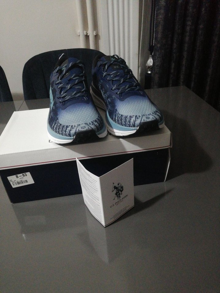 Lacivert Desenli Erkek Spor Ayakkabı - Görsel 5