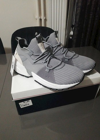 U.S. Polo Assn. Gri Erkek Spor Ayakkabı - Görsel 2