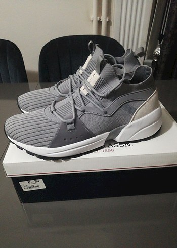 U.S. Polo Assn. Gri Erkek Spor Ayakkabı - Görsel 4