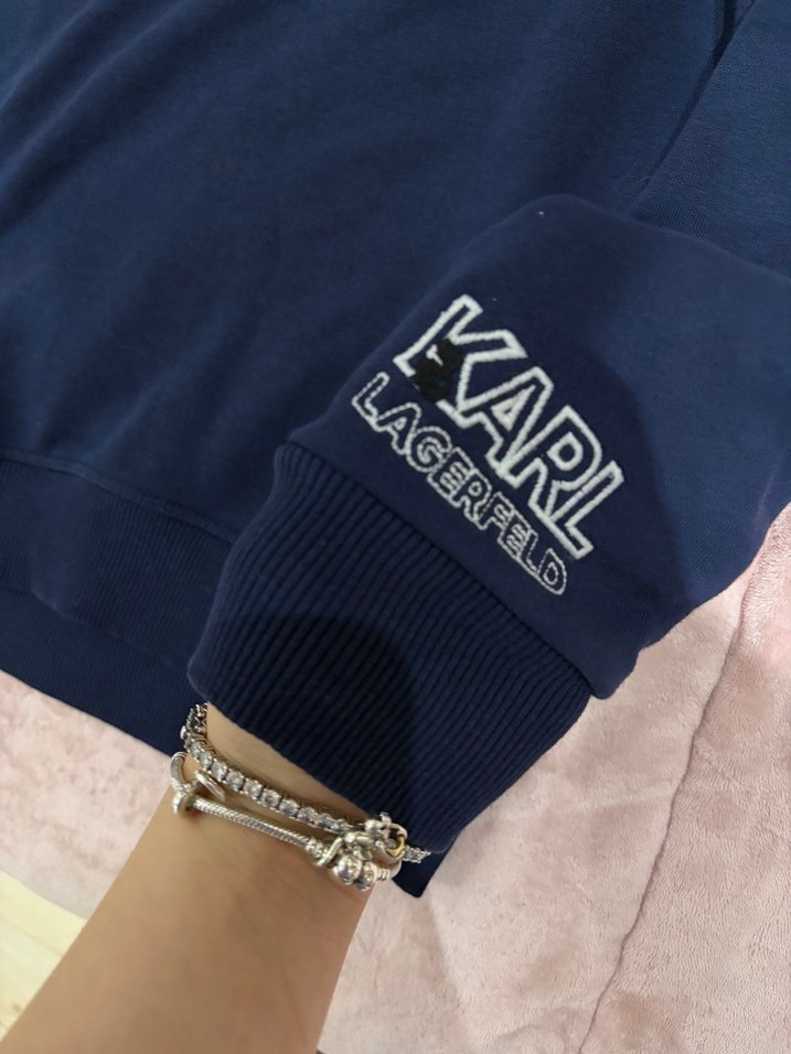 Lacivert Bisiklet Yaka Sweatshirt — görsel 2/5