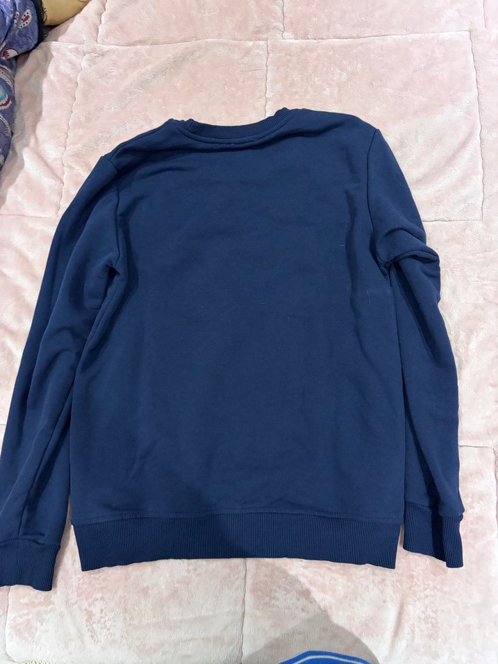 Lacivert Bisiklet Yaka Sweatshirt — görsel 5/5