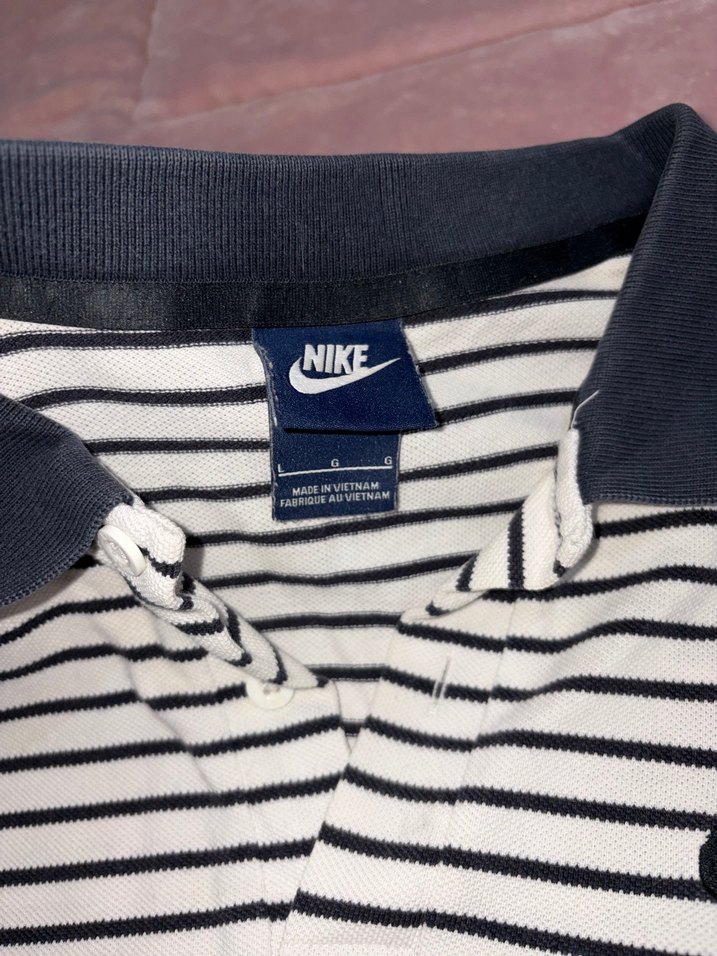 Nike Çizgili Polo Tişört — görsel 4/5