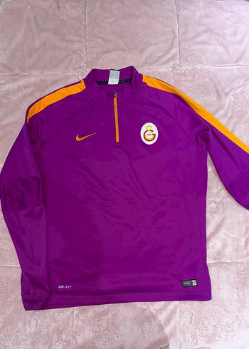 Nike Galatasaray Mor Nike Yarim Fermuarli Spor Ust