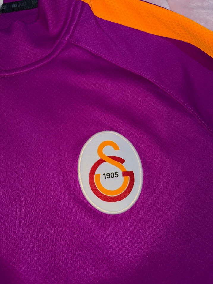 Galatasaray Mor Nike Yarım Fermuarlı Spor Üst — görsel 5/8