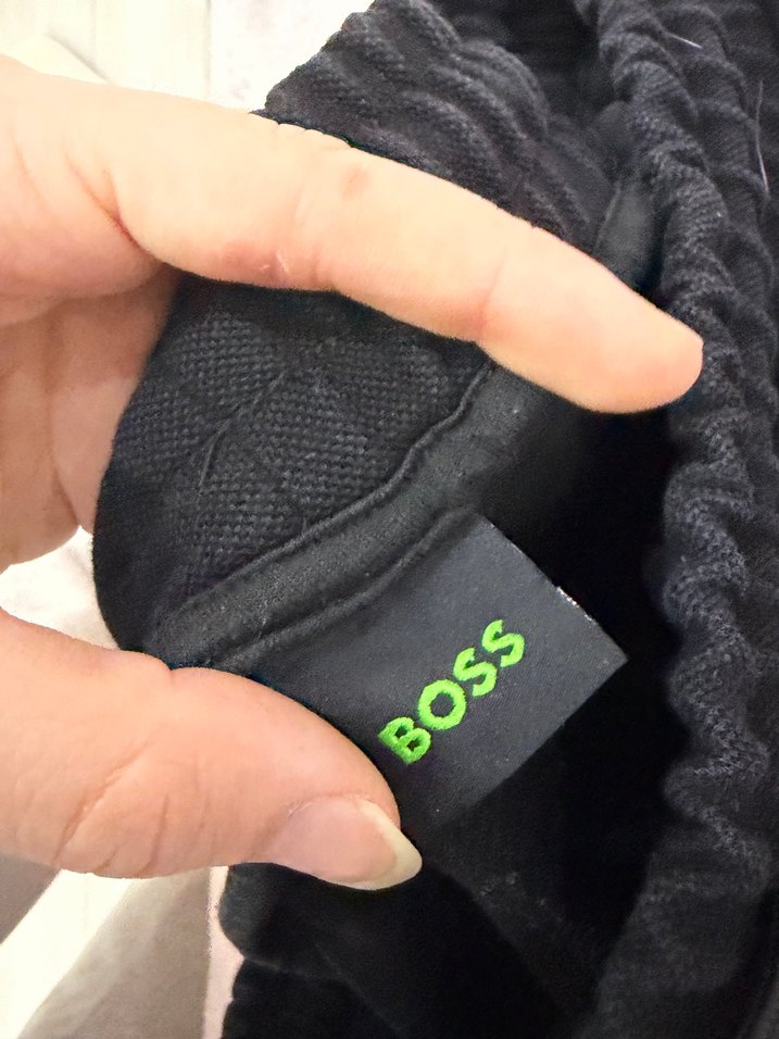 BOSS Siyah Minimal Spor Pantolon — görsel 4/5
