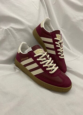 39 Beden bordo Renk Adidas Spezial Modeli 