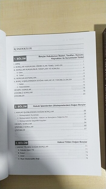  Beden Renk Borçlar ve Ticaret Hukuku konu anlatımı, Hukuk soru bankası 