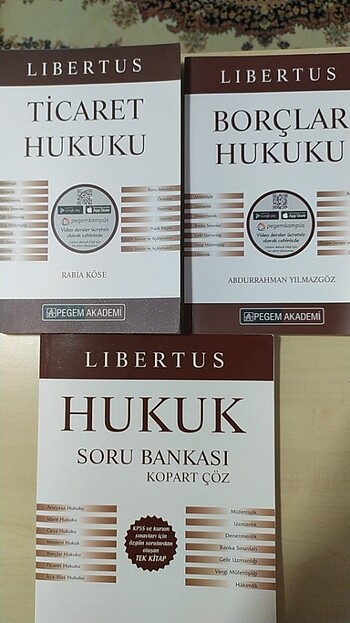 Borçlar ve Ticaret Hukuku konu anlatımı, Hukuk soru bankası 