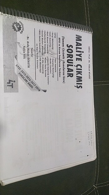 Maliye çıkmış sorular