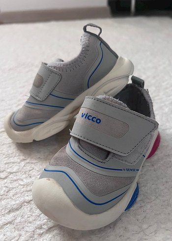 Vicco Gri Erkek Çocuk Sneakers Velcro Bağcıklı