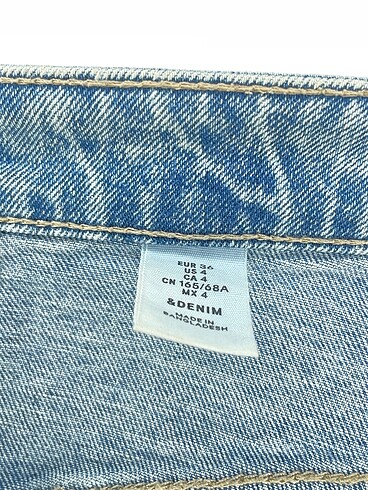 36 Beden mavi Renk Vintage Love Midi Etek %70 İndirimli.