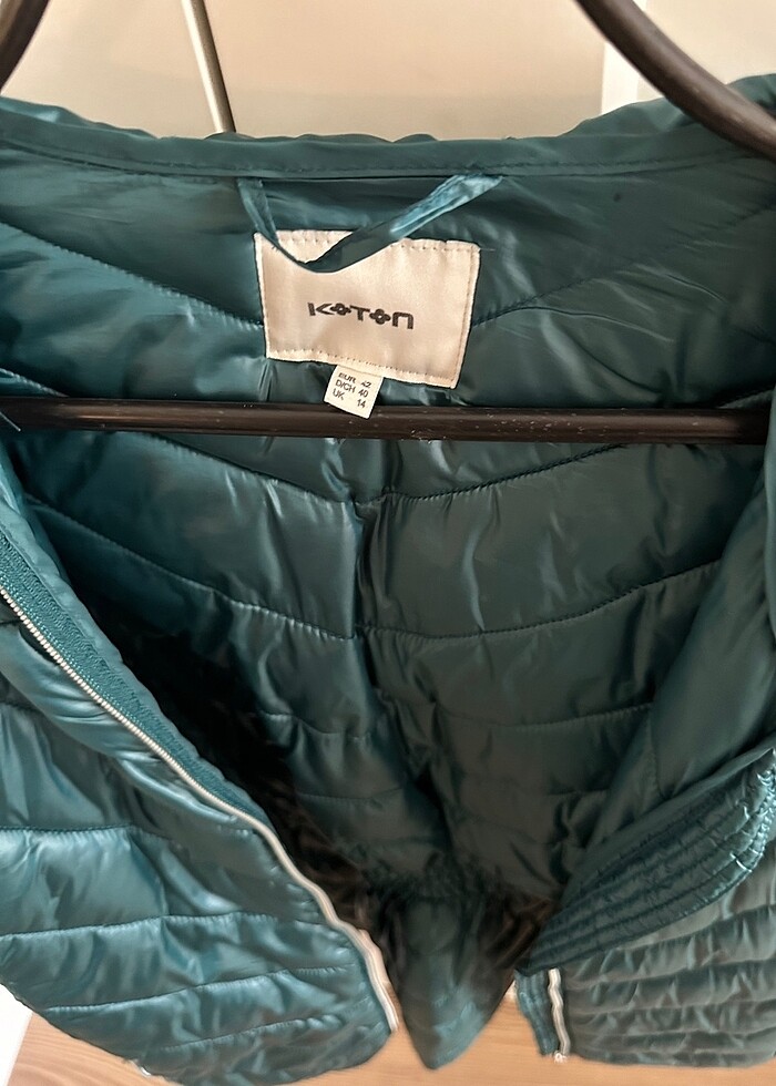 Şişme mont koton - Görsel 3