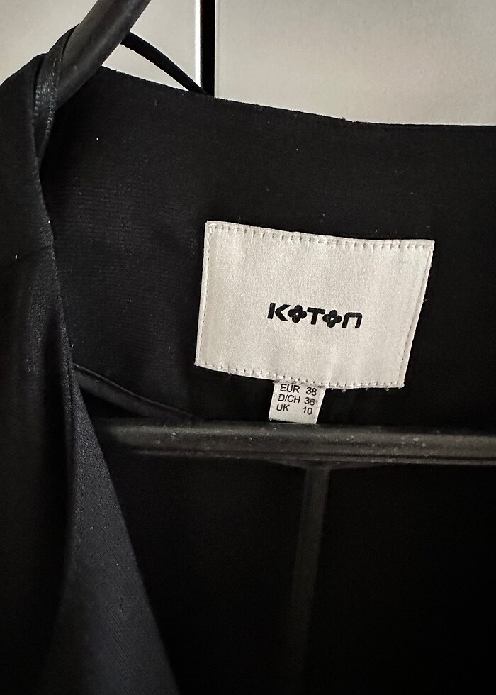 Koton şal yaka ceket blazer - Görsel 2