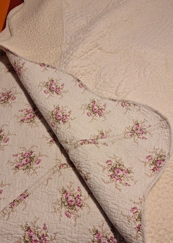 yatak örtüsü seti krem rengi - Görsel 3