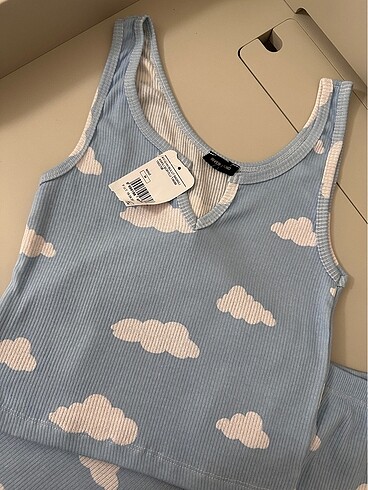 Atmosphere Askılı Şortlu Pijama Takımı