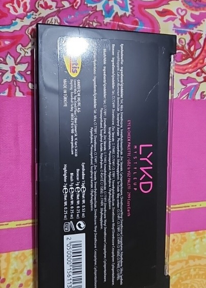 Lykd goz ve yüz paleti - Görsel 2