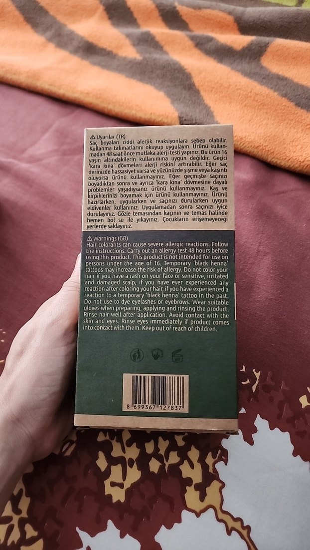 Green Therapy Krem Saç Boyası 7.1 Küllü Kumral - Görsel 2