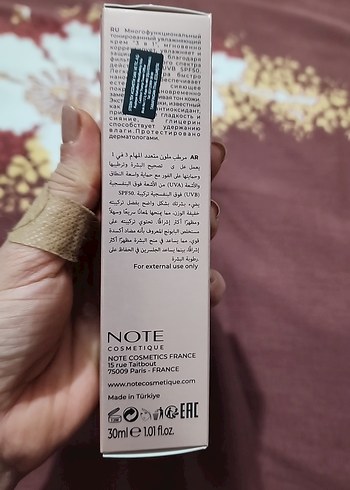 Note Cosmetique 3'ü 1 Arada glowing skin - Görsel 2
