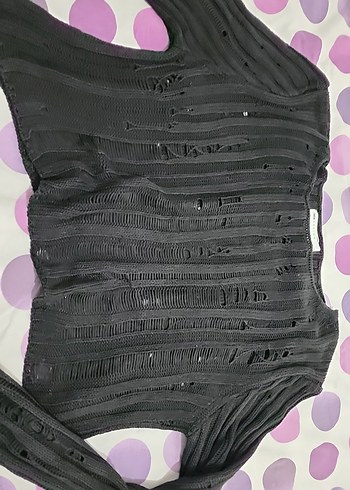 Siyah Kadın Kazak - Görsel 4