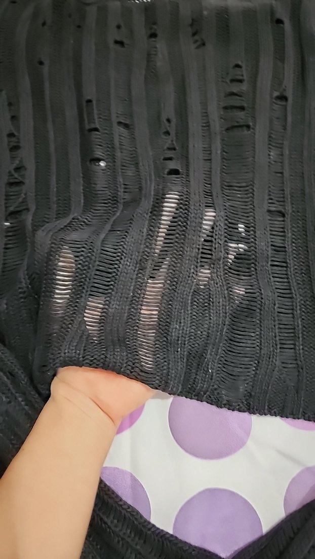 Siyah   Kadın Kazak - Görsel 2