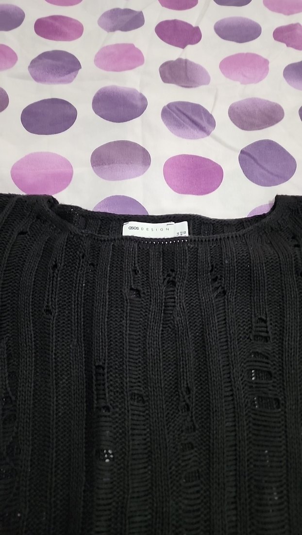 Siyah   Kadın Kazak - Görsel 3