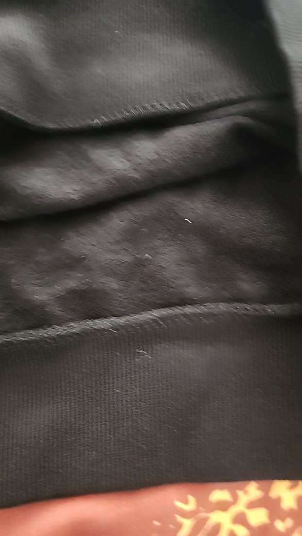 Siyah Kapüşonlu Baskılı Kadın Sweatshirt - Görsel 3