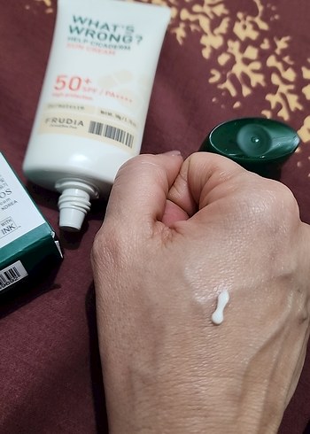 Frudia What's Wrong? Yüz Güneş Kremi SPF 50+ - Görsel 4
