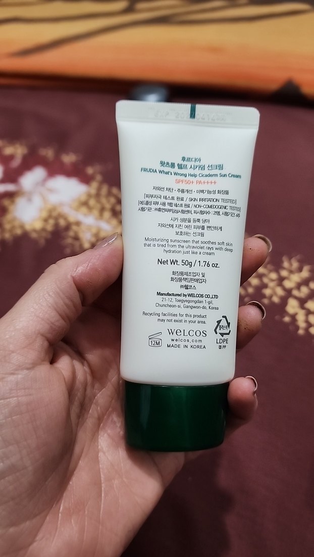 Frudia What's Wrong? Yüz Güneş Kremi SPF 50+ - Görsel 2