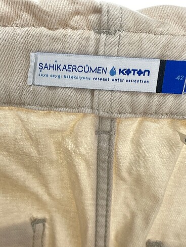 42 Beden çeşitli Renk Koton Mini Şort %70 İndirimli.