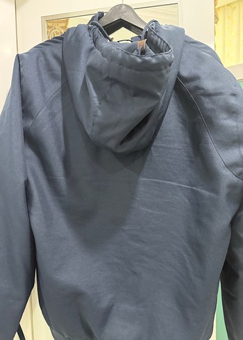 Lacivert  Fermuarlı Erkek Ceket - Görsel 3