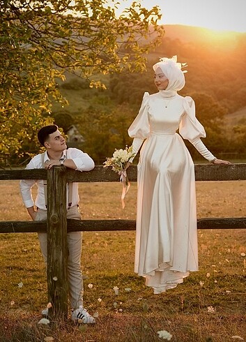 Nikah nişan elbisesi