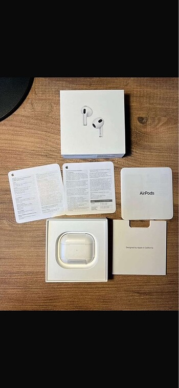 Apple AirPods 3.Nesil MME73TU/A ve MagSafe Şarj Kutusu Bluetooth