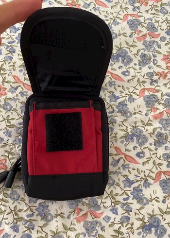 Kırmızı Gri siyah renklerde,ERKEK spor cüzdan.İthaldir boy 12 cm - Görsel 3