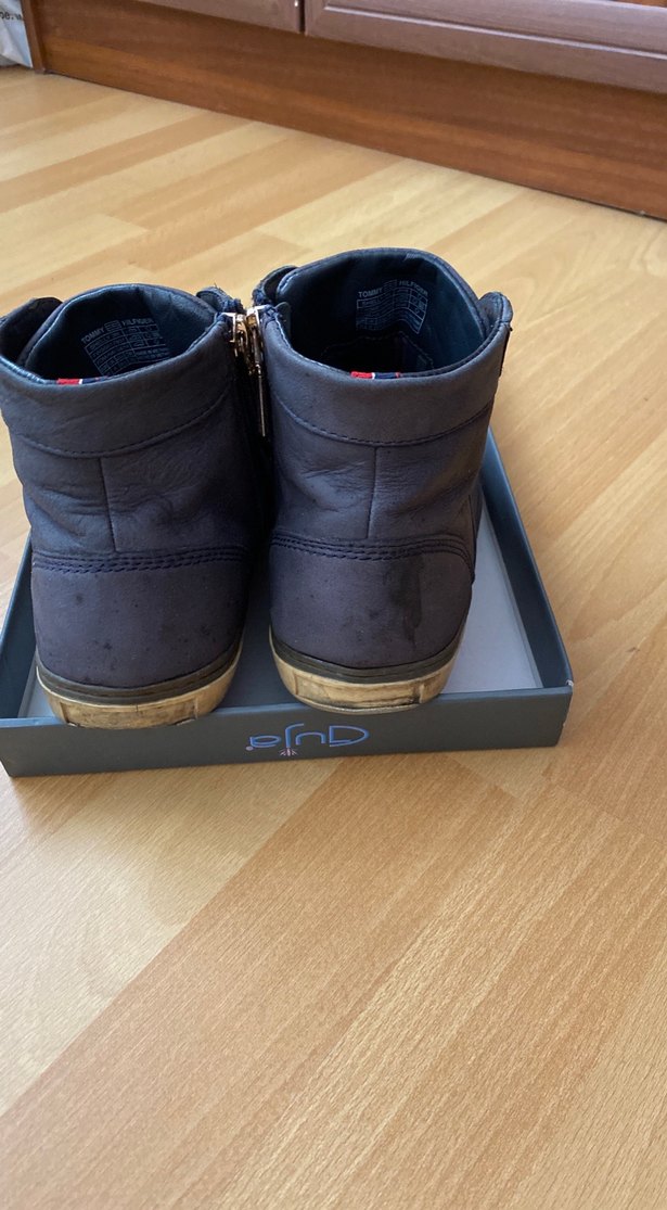 TOMMY Gri kadın-Erkek Spor Ayakkabısı - Görsel 4