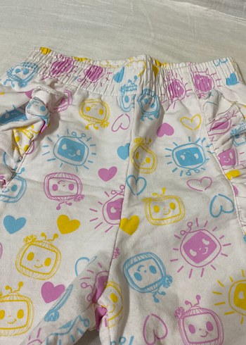 Renkli Pop Kültür fırfırlı Kız Şortu - Görsel 3