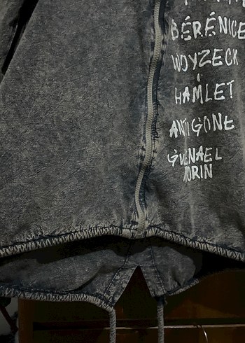 Kapüşonlu ferm.Denim Sweat - Görsel 2