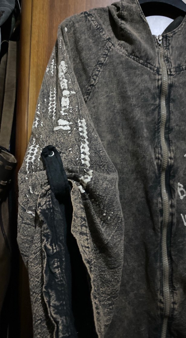 Kapüşonlu ferm.Denim Sweat - Görsel 3