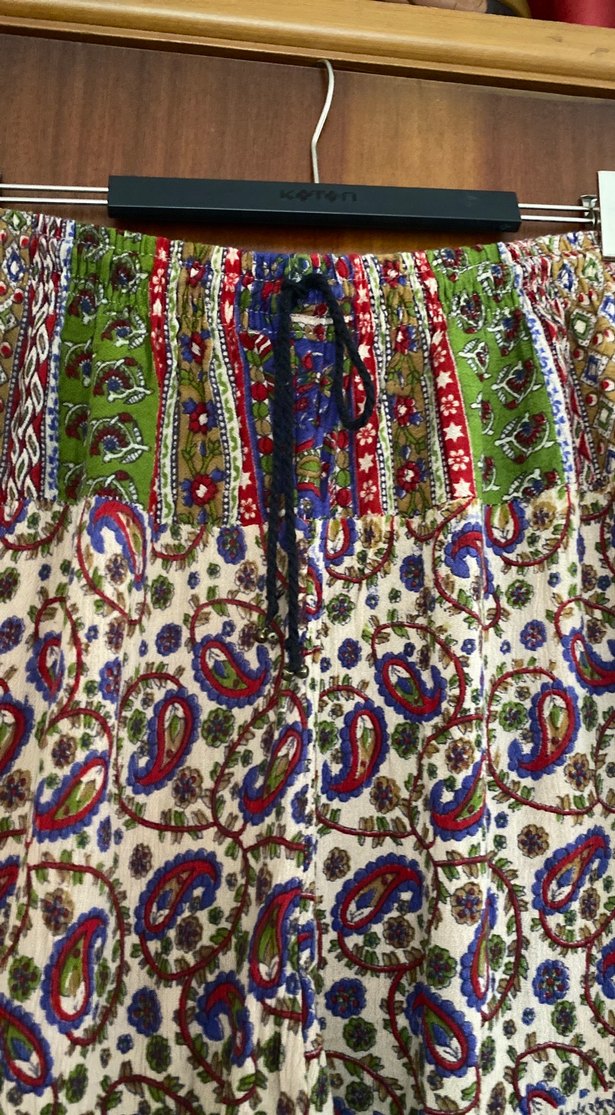 Desenli şalvar Kadın Pantolon - Görsel 2