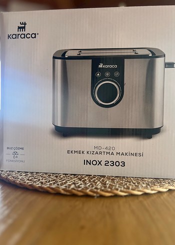 Karaca MD-420 Gri Ekmek Kızartma Makinesi