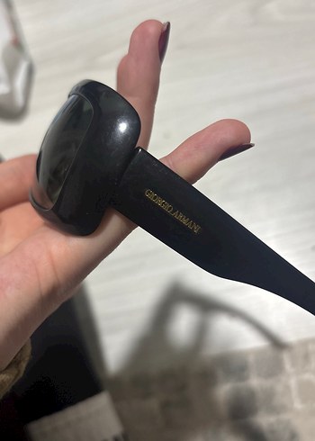 Giorgio armanı Parlak Siyah  Gözlük - Görsel 6